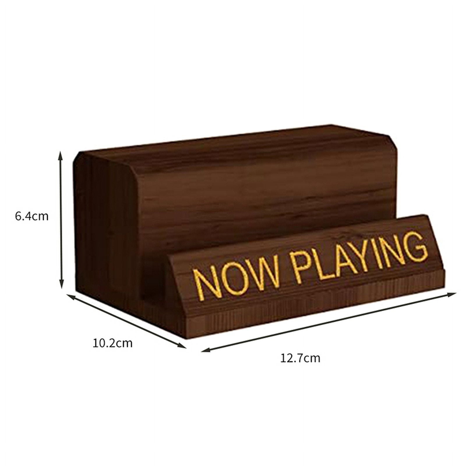 NOW Playing Vinyl Record Stand Vinyl Record Holder Display Wood Records Storage Stands for Albums Accessories