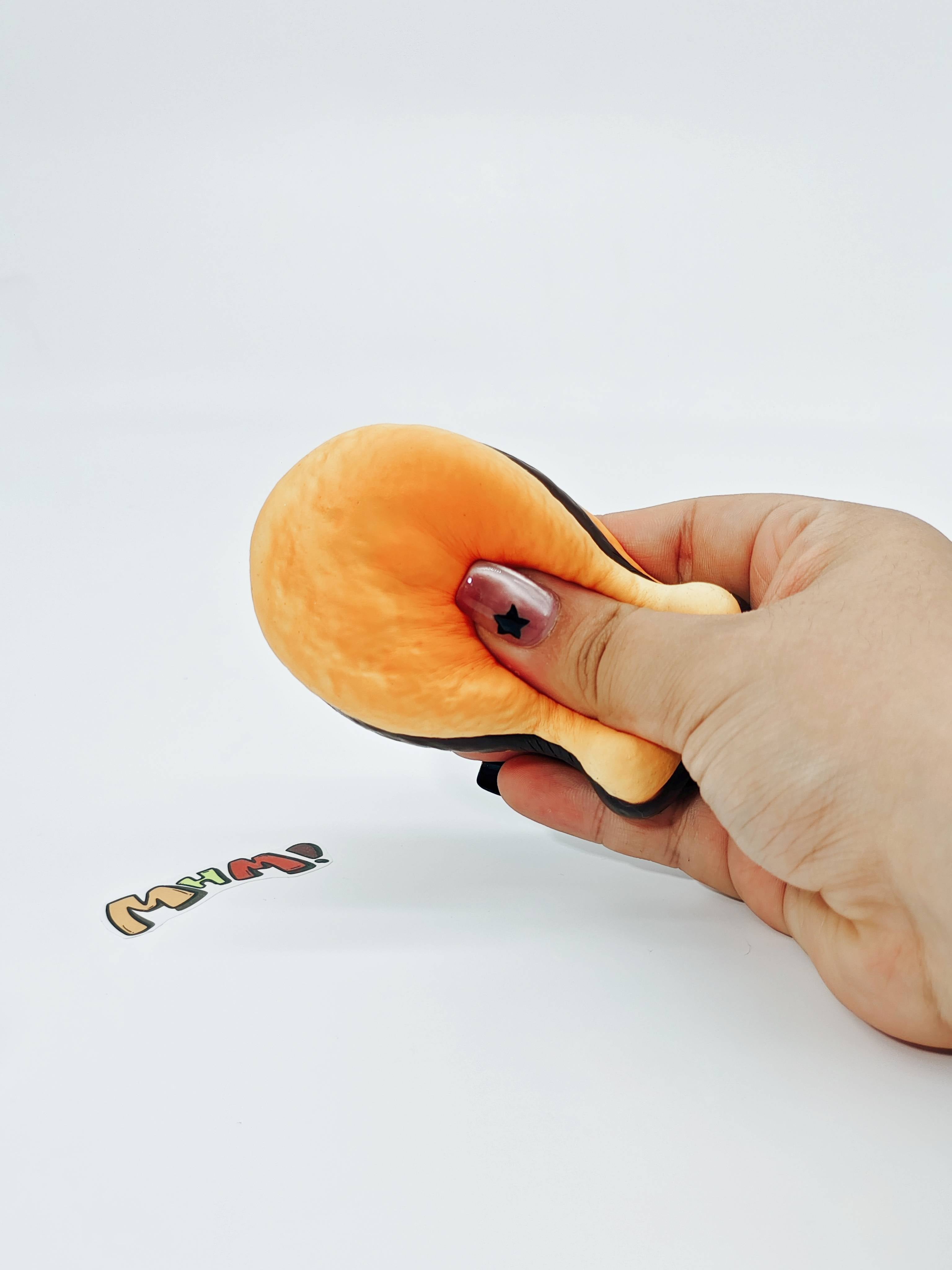 🐟 Chocolate Filling Fish Cake Squishy | Snack Themed Slow Rising Stress Relief Toy