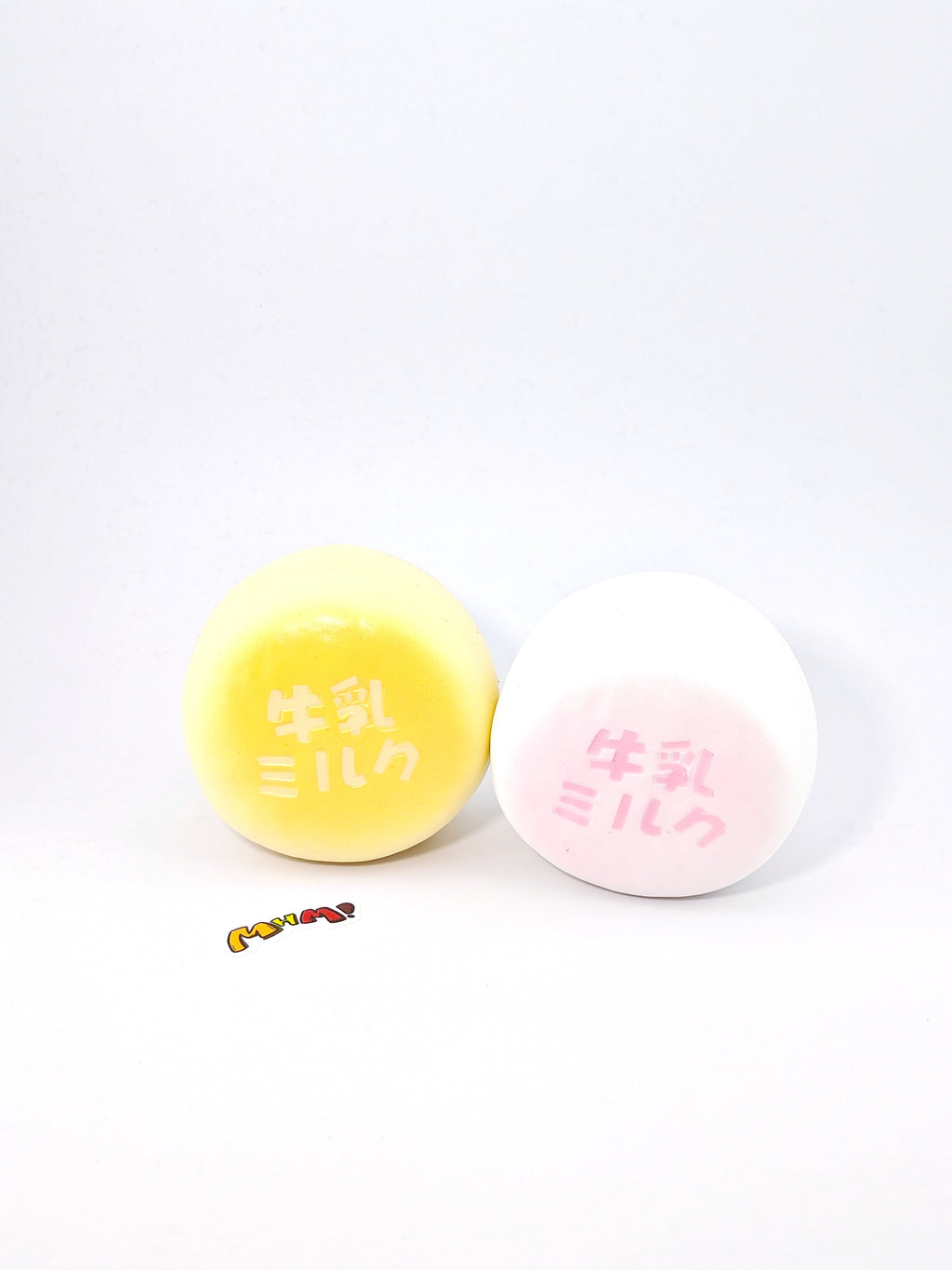 🥛 Soft Milk Bun Squishy | 3 Styles Dairy Bakery Themed Slow Rising Stress Relief Toy
