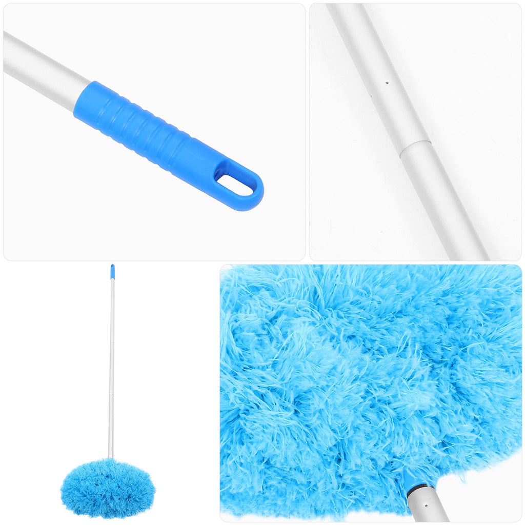 Fuzzy Fan Duster Ceiling Fan Cleaner Duster with Extension Handle Ceiling Fan Cleaner