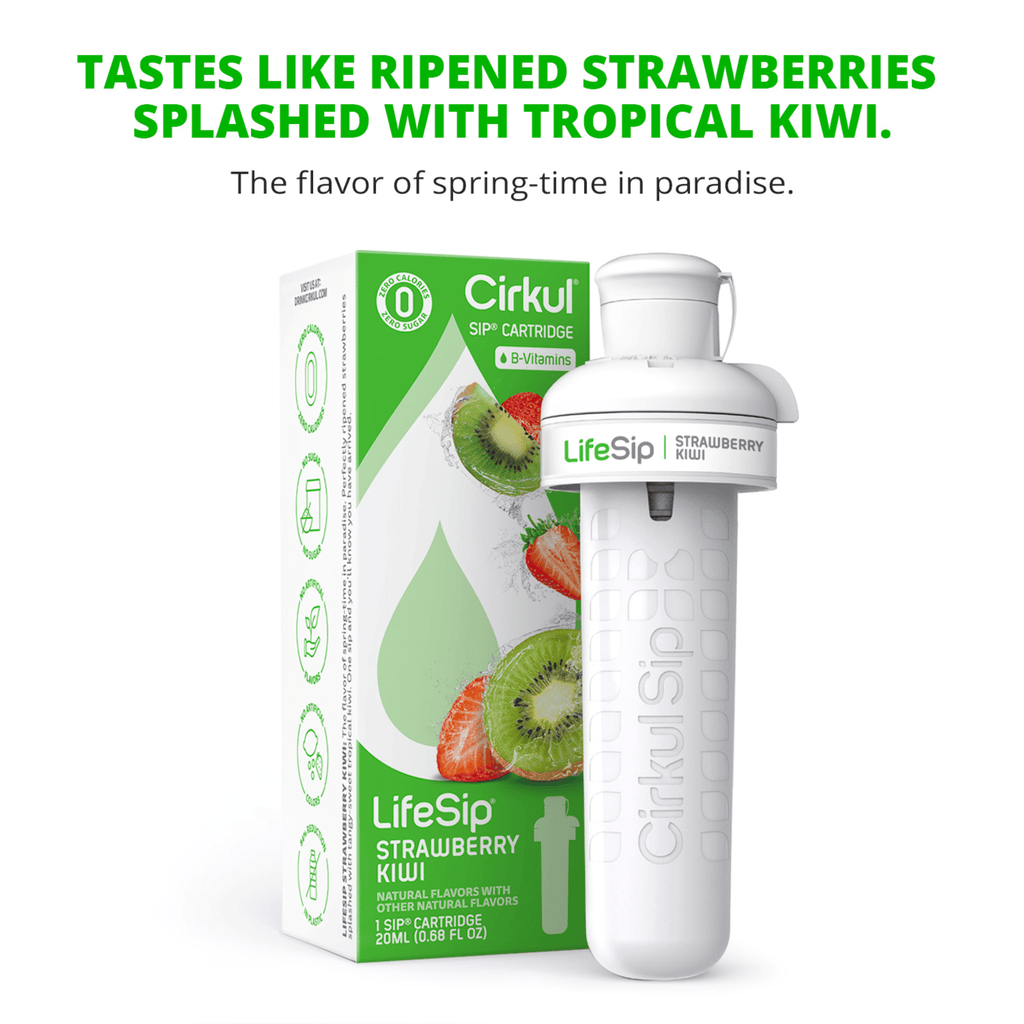 (2 pack)   Strawberry Kiwi Flavor Cartridge, Drink Mix, 1-Pack