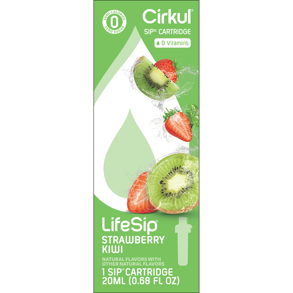(2 pack)   Strawberry Kiwi Flavor Cartridge, Drink Mix, 1-Pack