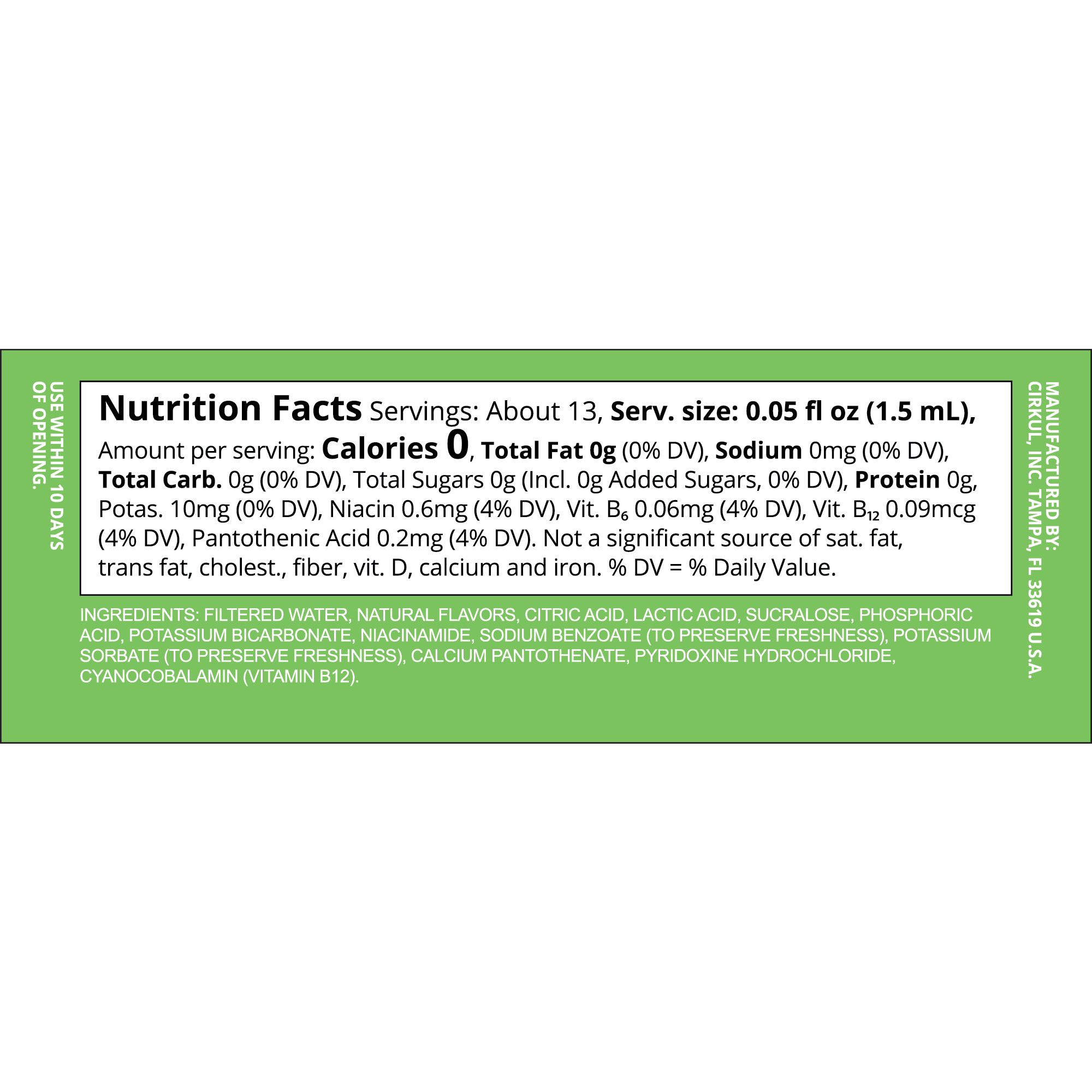 (2 pack)   Strawberry Kiwi Flavor Cartridge, Drink Mix, 1-Pack