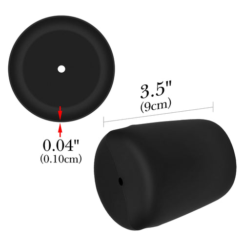 2 Pack Water Bottle Boot Compatible with  Plastic/Stainless Steel Bottle 22oz Series , Silicone Anti-Slip Bottle Bottom Sleeve Bumper Protector (Black)