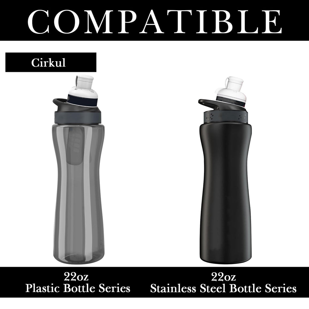 2 Pack Water Bottle Boot Compatible with  Plastic/Stainless Steel Bottle 22oz Series , Silicone Anti-Slip Bottle Bottom Sleeve Bumper Protector (Black)