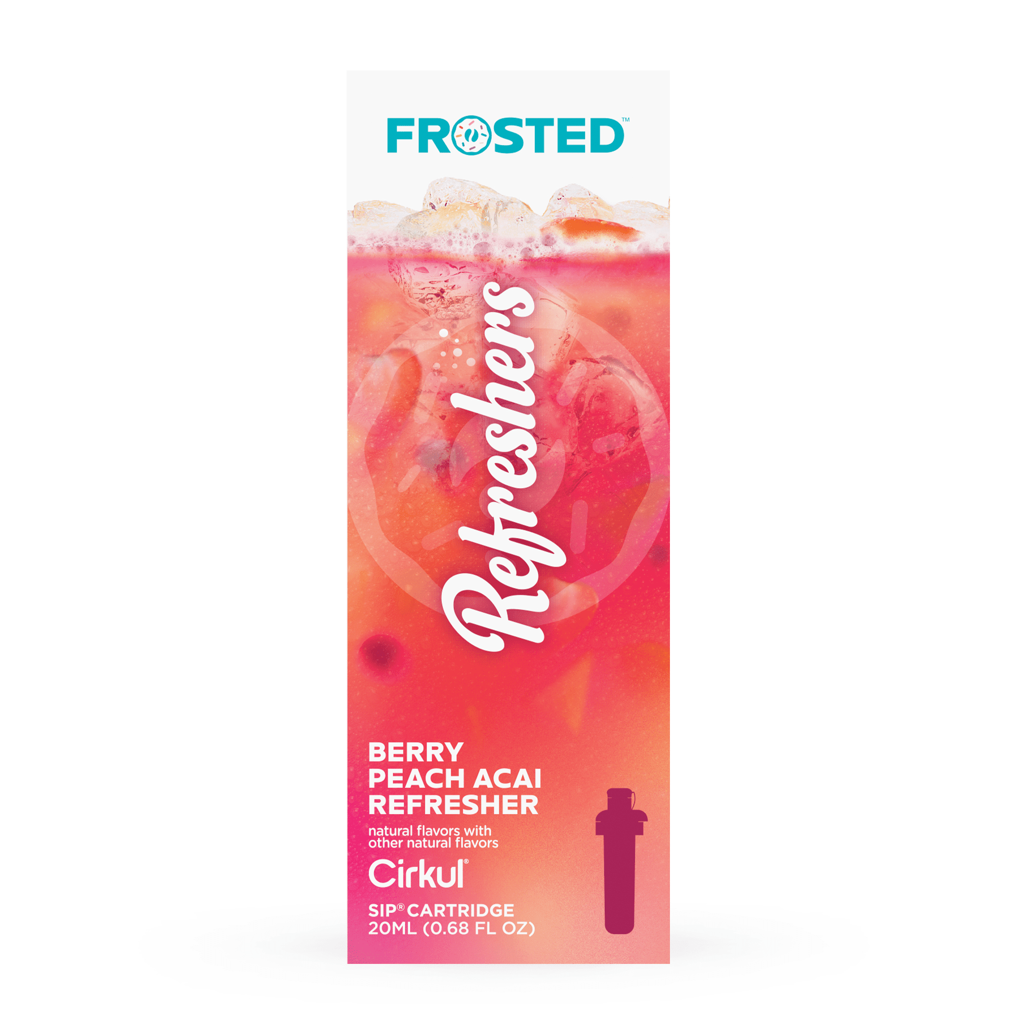 Peach Tea Flavor Cartridge, Drink Mix, 1-Pack