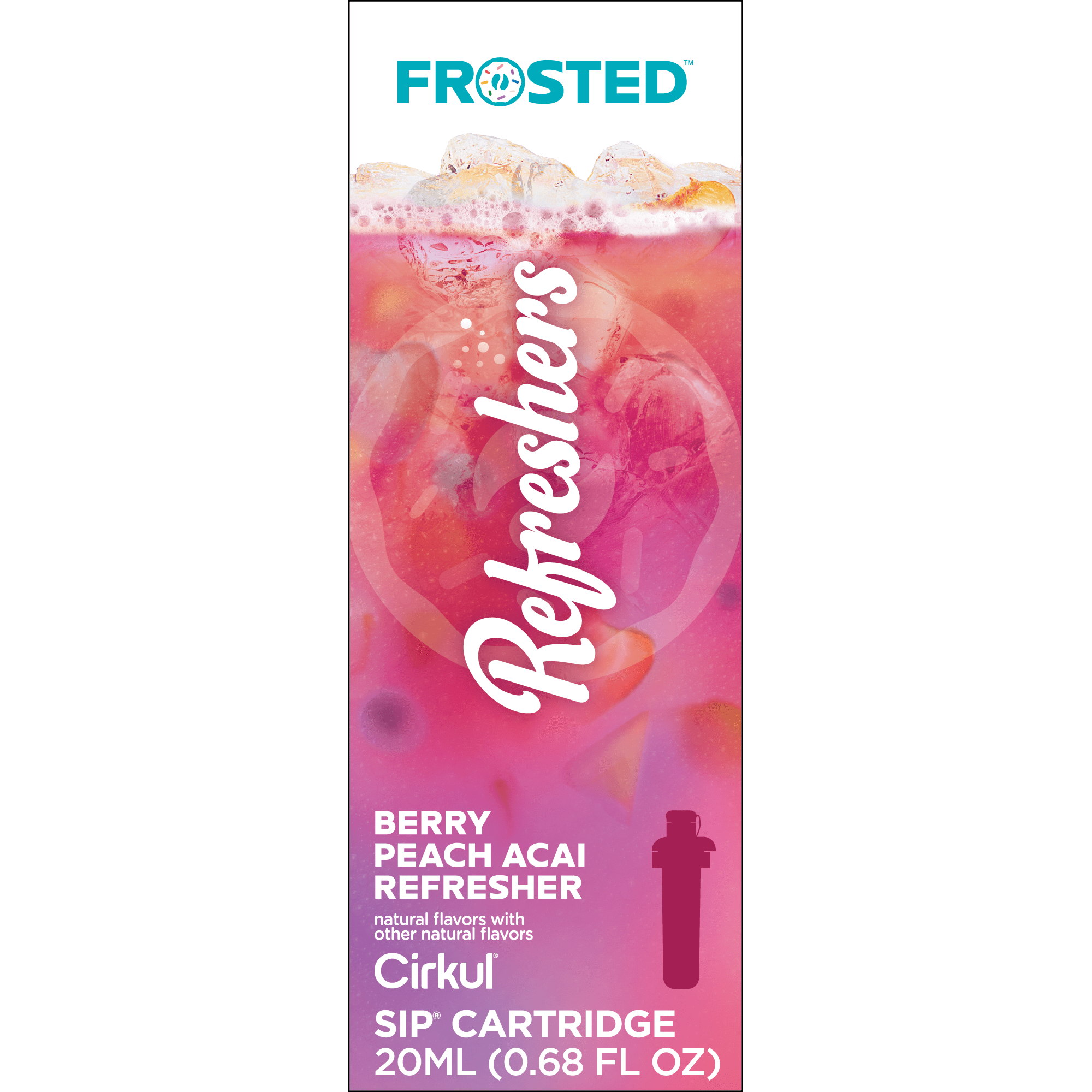 Peach Tea Flavor Cartridge, Drink Mix, 1-Pack