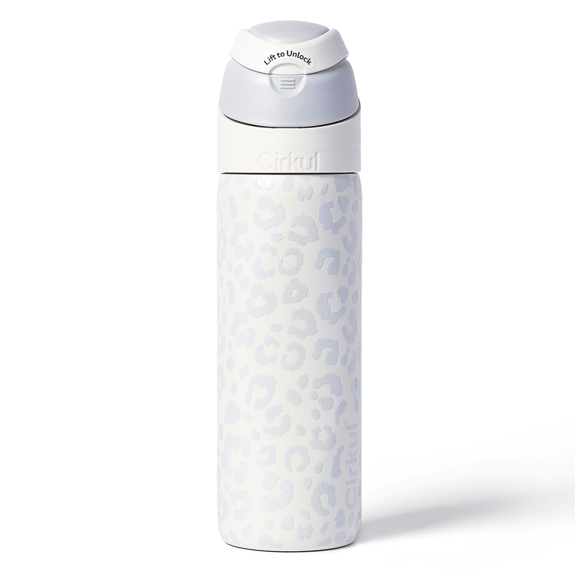 26oz StrawSip Flip Water Bottle, Stainless Steel, Double Wall Insulated, Pacific (Blue)