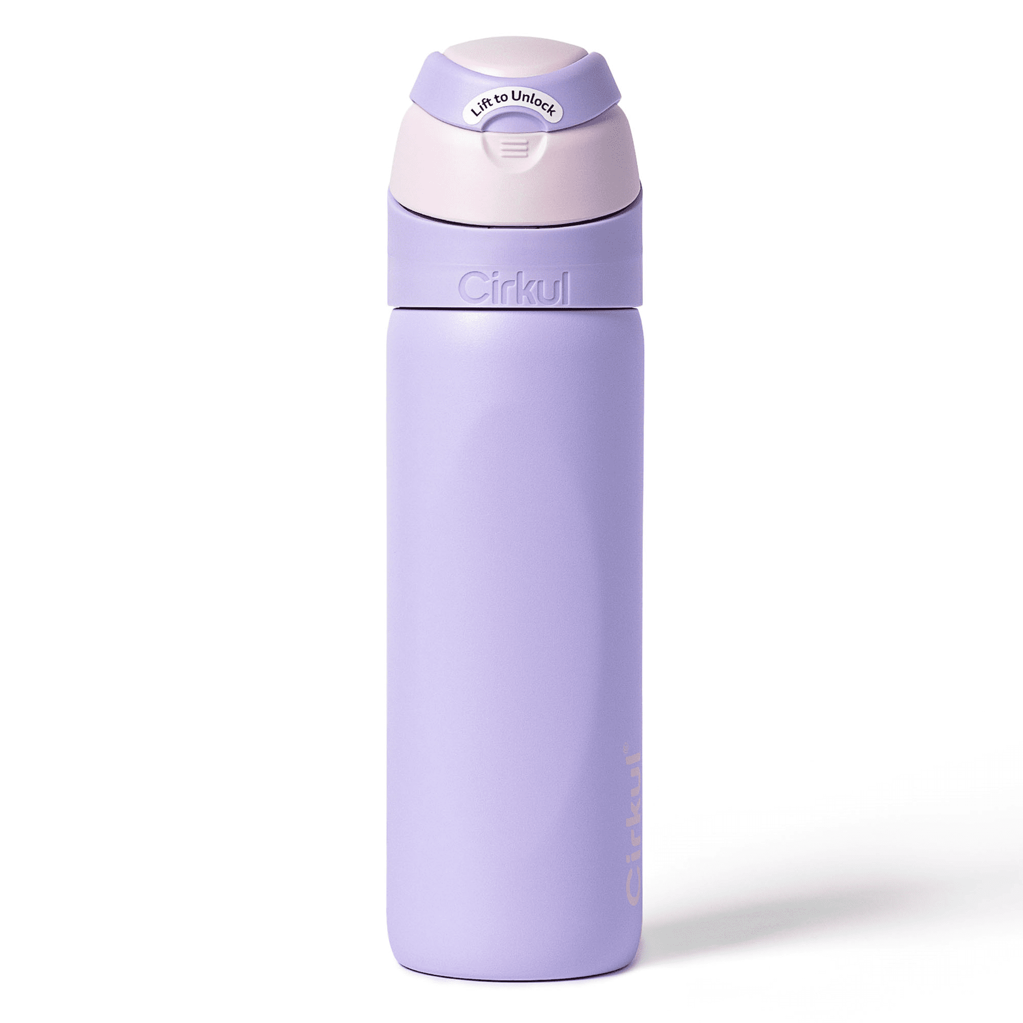 26oz StrawSip Flip Water Bottle, Stainless Steel, Double Wall Insulated, Pacific (Blue)