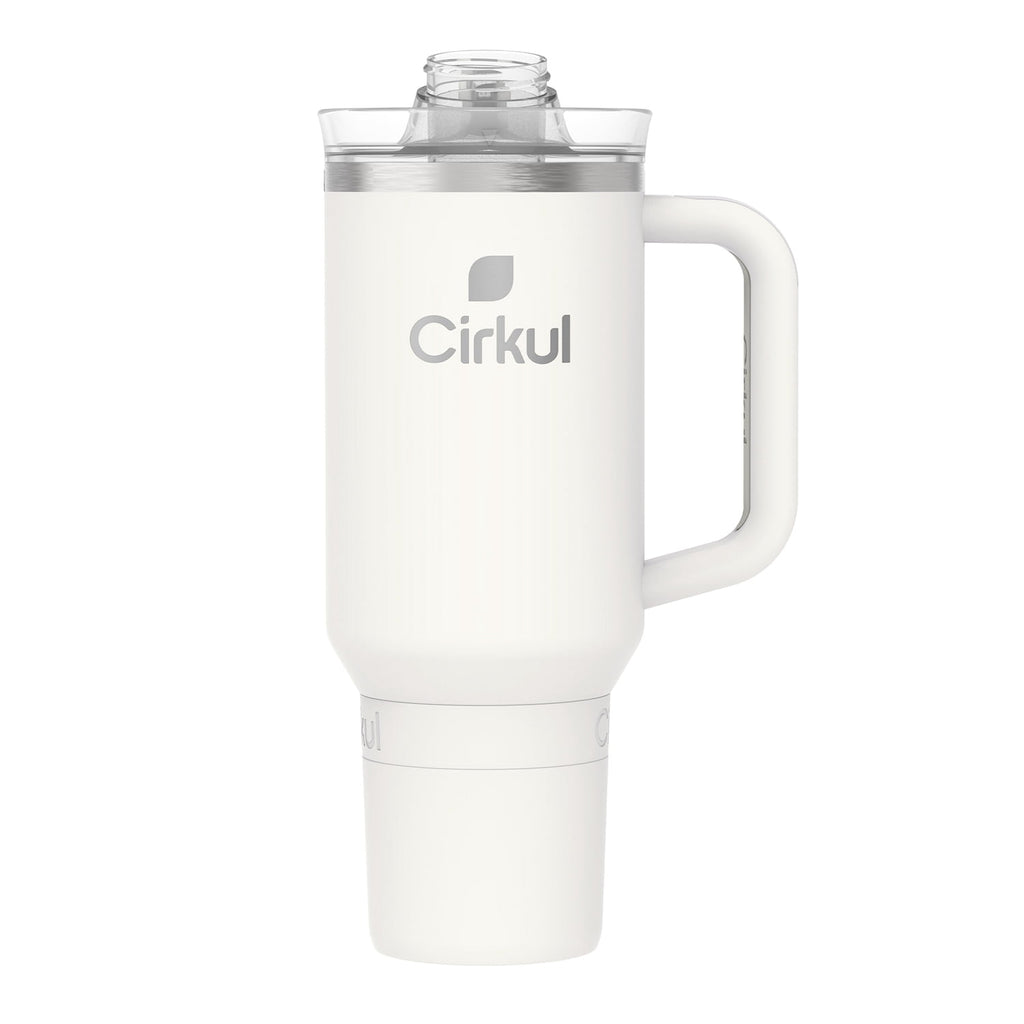 40oz. All-Day StrawSip™ Tumbler, Double-Wall Insulated Stainless Steel Tumbler with Handle, Pearl