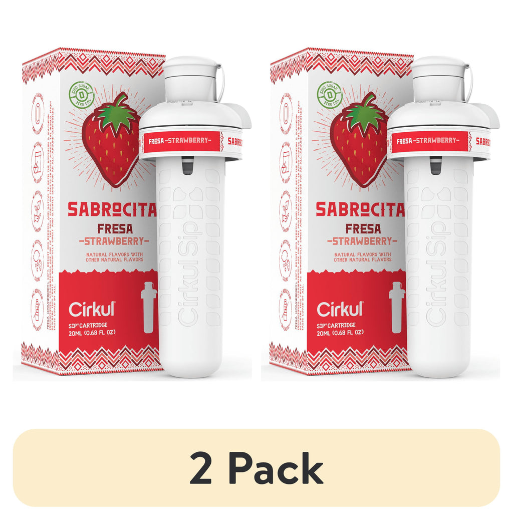 (2 pack)   Strawberry Flavor Cartridge, Drink Mix, 1-Pack