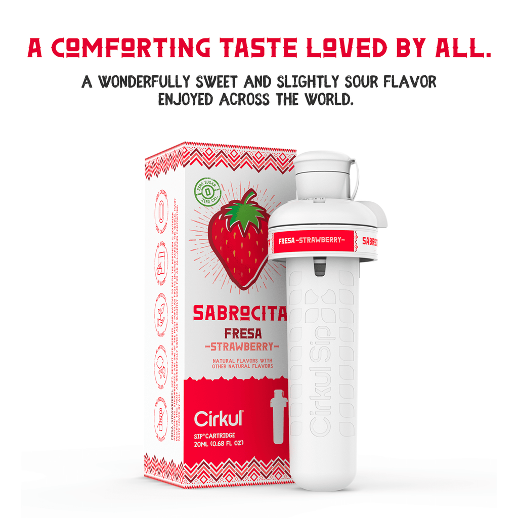 (2 pack)   Strawberry Flavor Cartridge, Drink Mix, 1-Pack