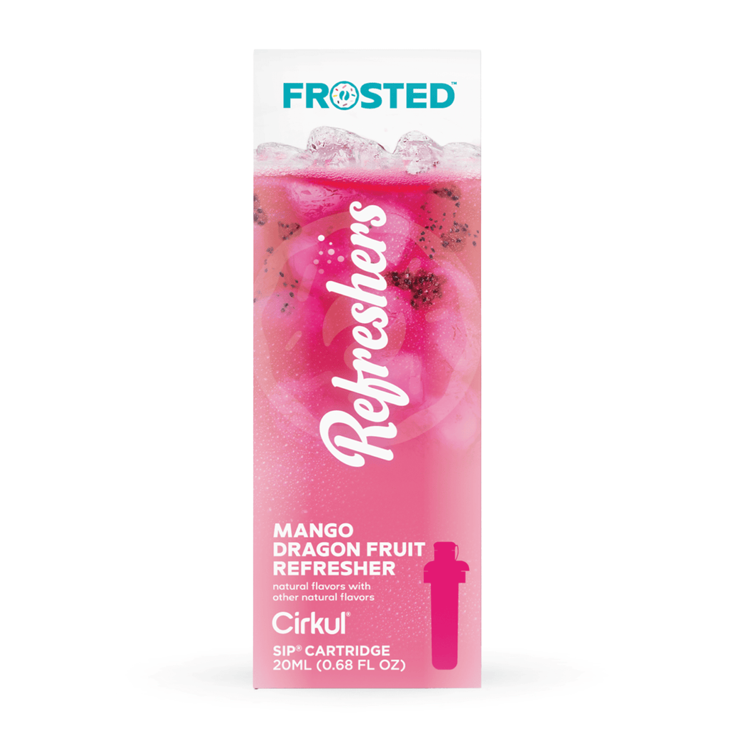 (2 pack)   Refreshers Mango Dragon Fruit Refresher Flavor Cartridge, Drink Mix, 1-Pack