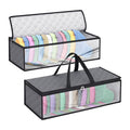 2Piece Hat Storage Bag for Baseball Caps Hat Organizer Case Hat Holder Rack with 2 Carry Handles for Closet Moisture