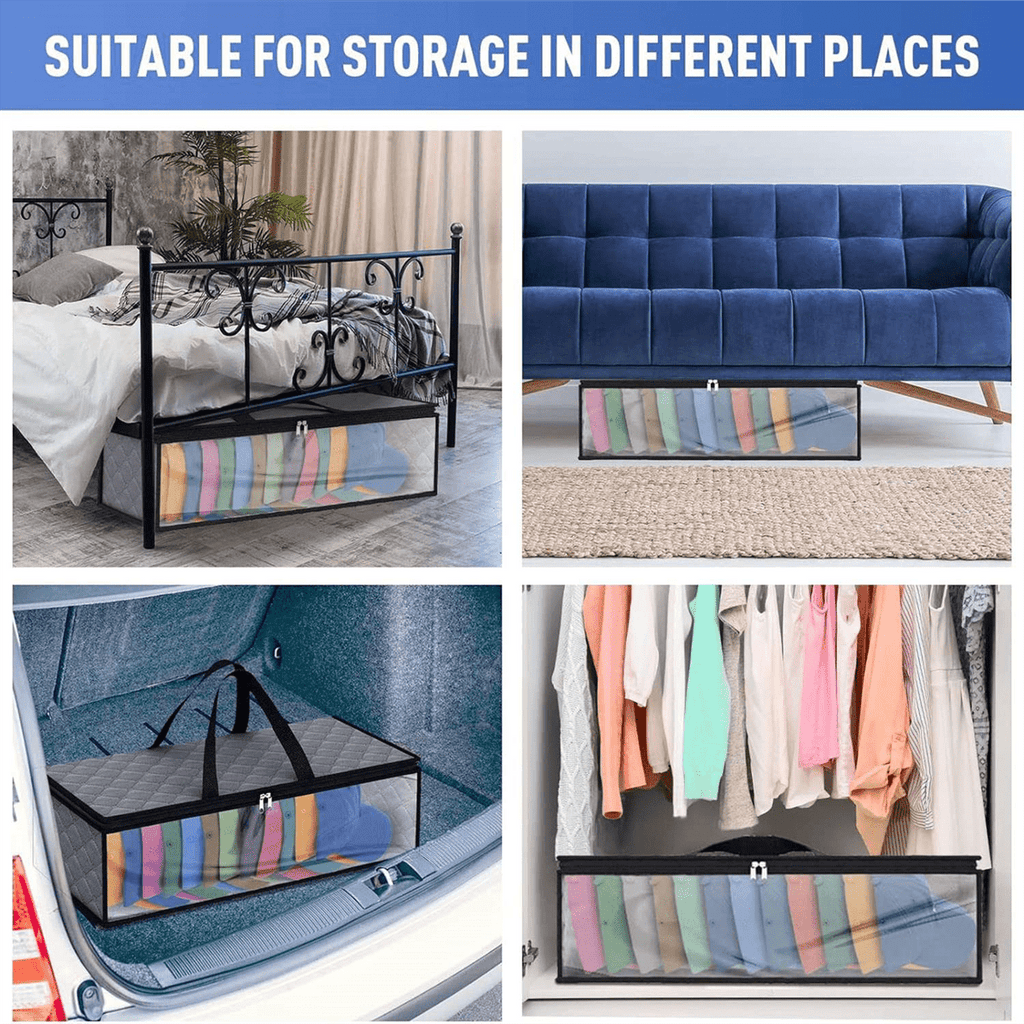 2Piece Hat Storage Bag for Baseball Caps Hat Organizer Case Hat Holder Rack with 2 Carry Handles for Closet Moisture
