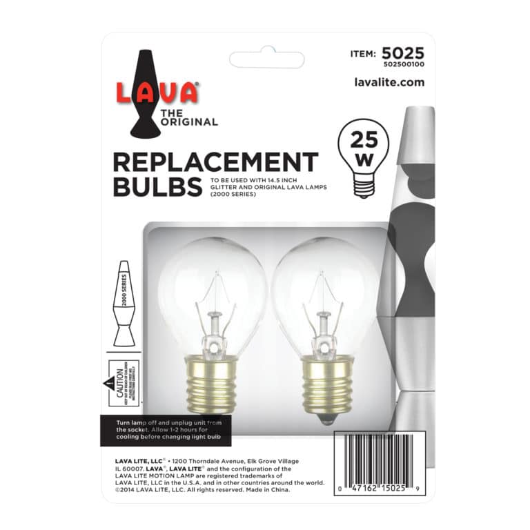 25W LAVA Lamp Light Bulb W/Tray
