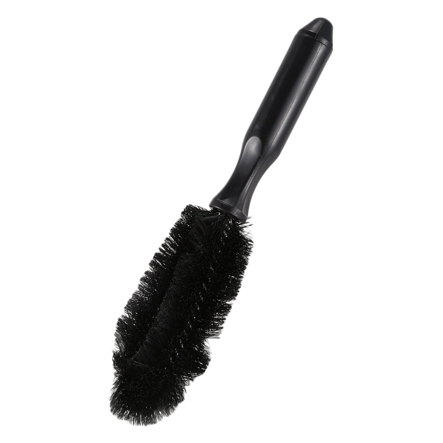 Black Truck Car Auto Wheel Tire Rim Brush Wash Cleaning Tool 10.6" Long