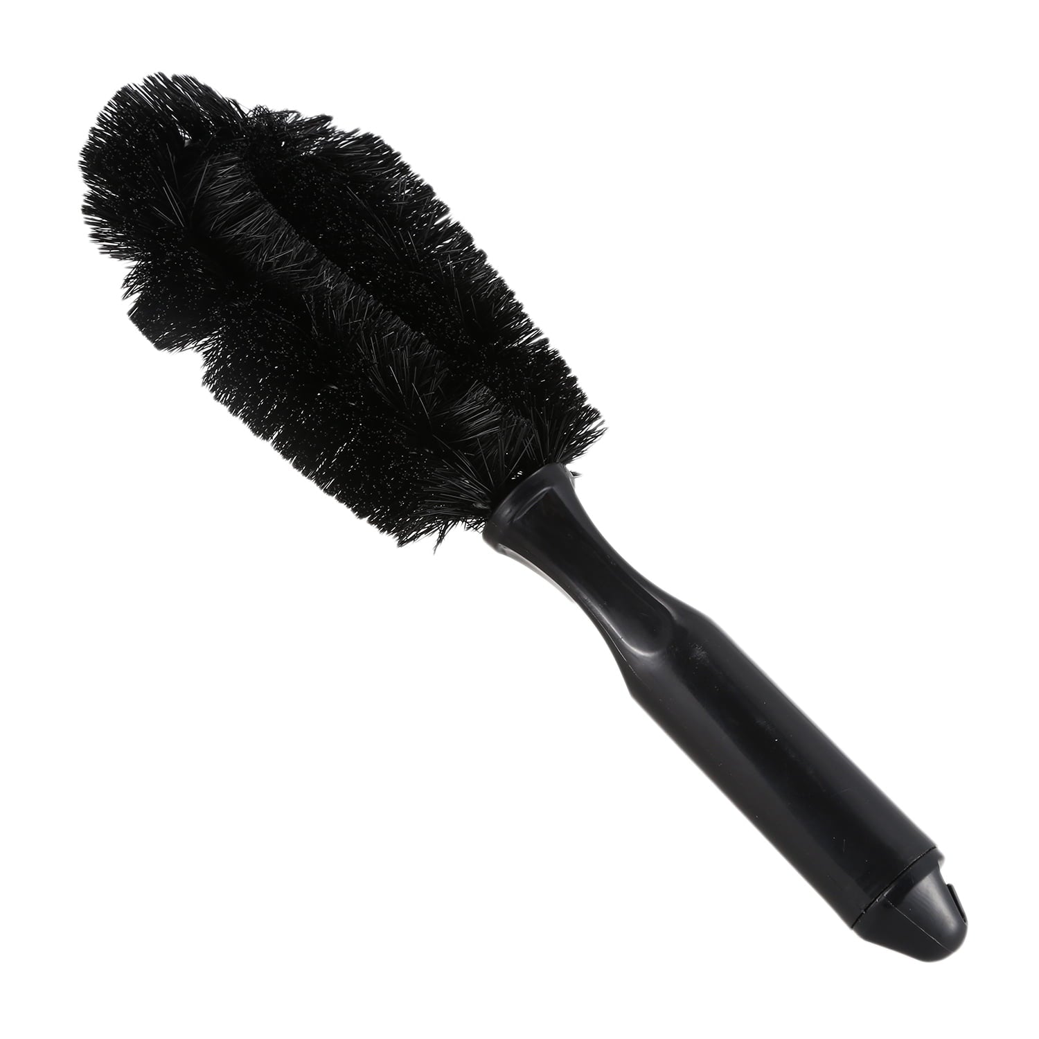 Black Truck Car Auto Wheel Tire Rim Brush Wash Cleaning Tool 10.6" Long