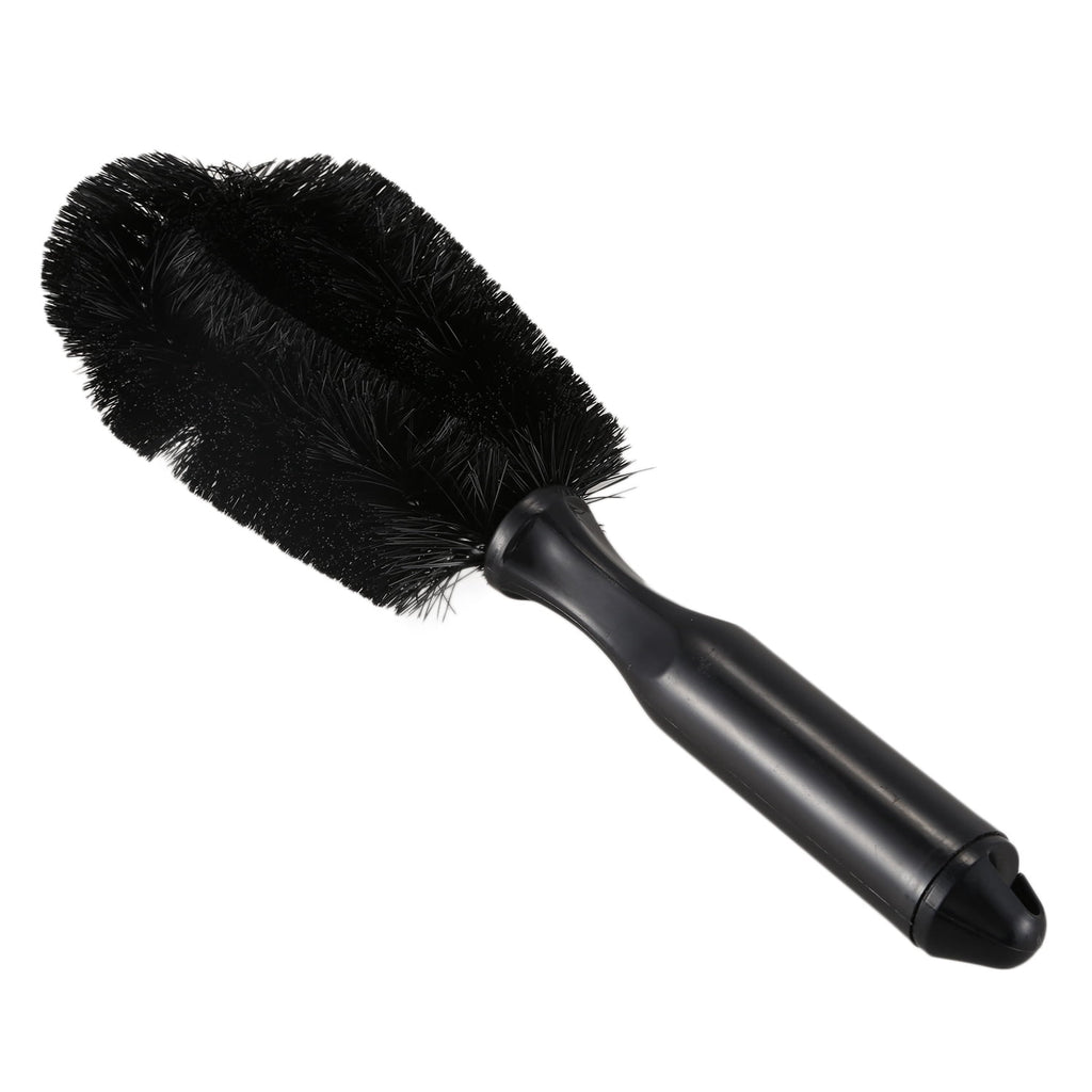 Black Truck Car Auto Wheel Tire Rim Brush Wash Cleaning Tool 10.6" Long