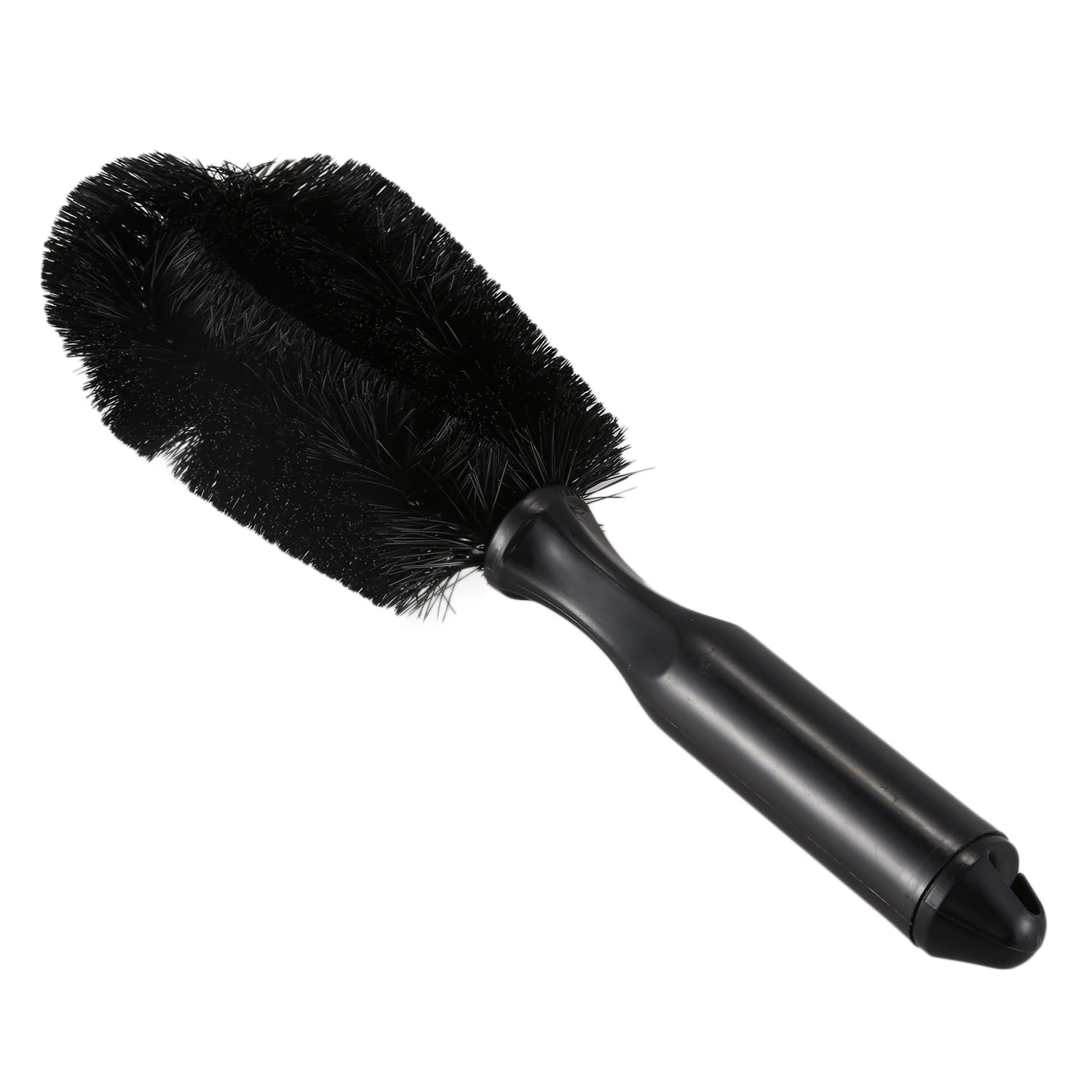 Black Truck Car Auto Wheel Tire Rim Brush Wash Cleaning Tool 10.6" Long