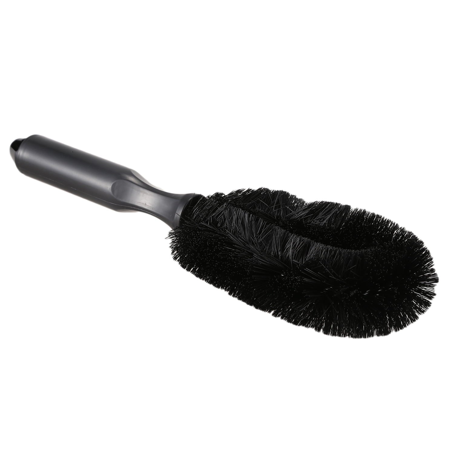 Black Truck Car Auto Wheel Tire Rim Brush Wash Cleaning Tool 10.6" Long