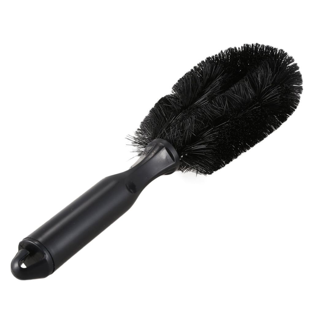 Black Truck Car Auto Wheel Tire Rim Brush Wash Cleaning Tool 10.6" Long