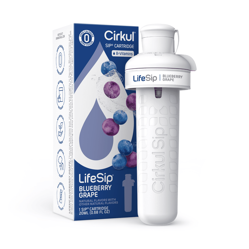 (2 pack)   Blueberry Grape Flavor Cartridge, Drink Mix, 1-Pack