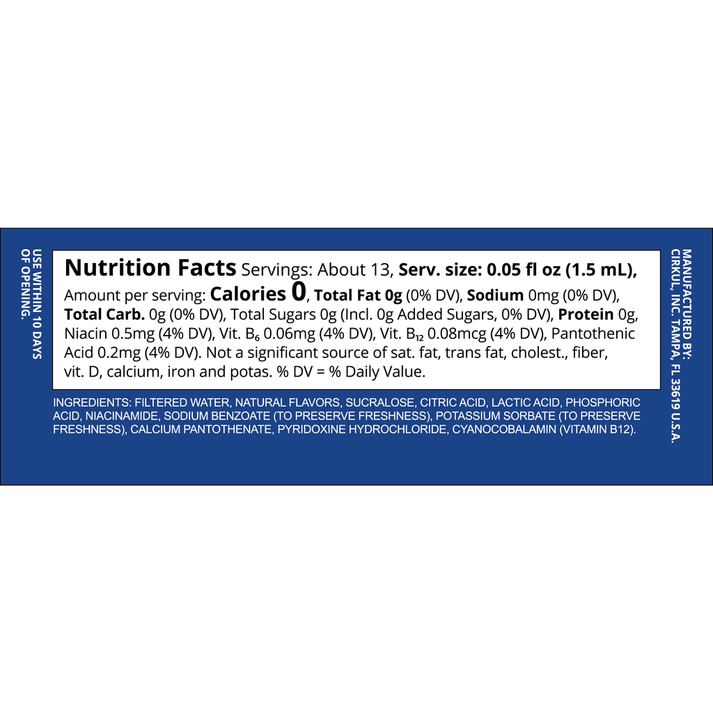 (2 pack)   Blueberry Grape Flavor Cartridge, Drink Mix, 1-Pack