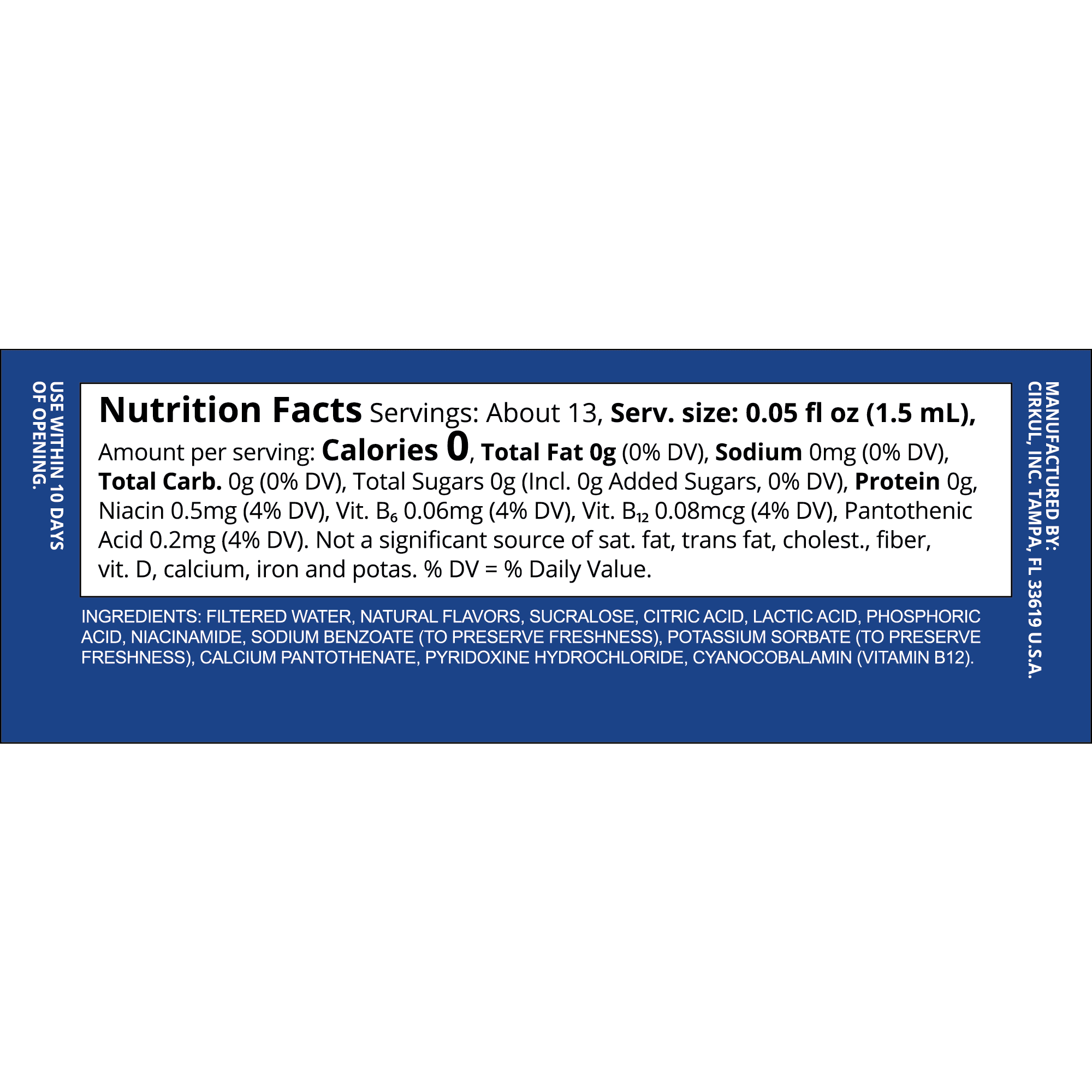(2 pack)   Blueberry Grape Flavor Cartridge, Drink Mix, 1-Pack