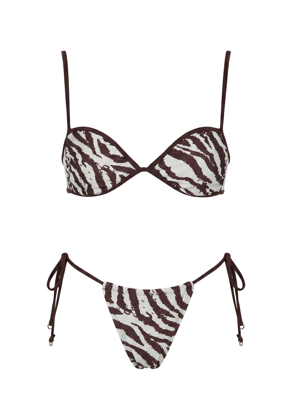 Colomba Bikini Top Zebra