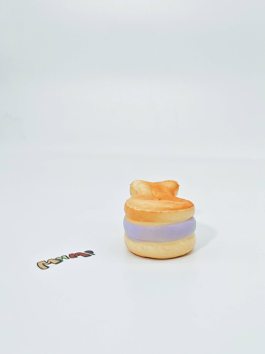 🐟 Purple Filling Fish Cake Squishy | Snack Themed Slow Rising Stress Relief Toy