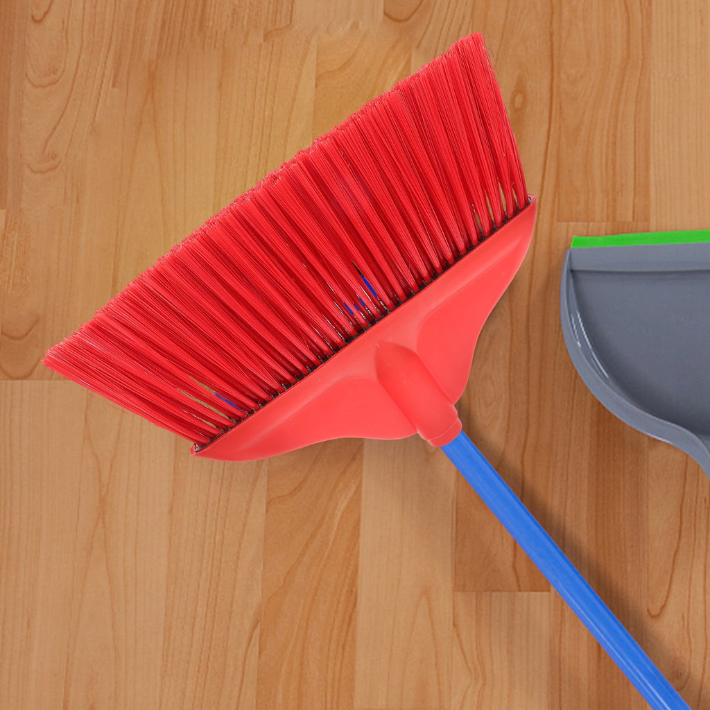 unbranded Garage Broom Heavy Duty Broom Replacement 34x22cm Red