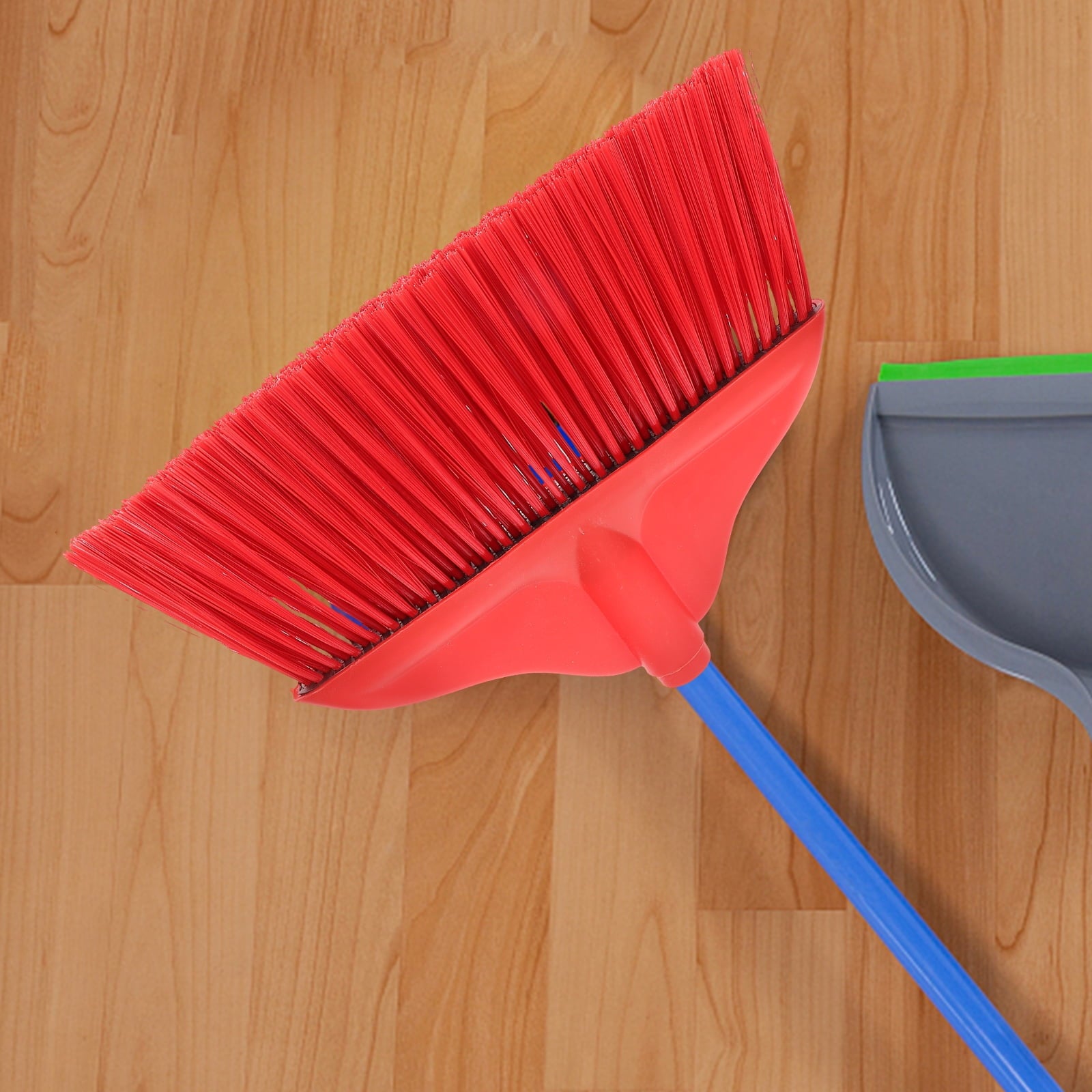 unbranded Garage Broom Heavy Duty Broom Replacement 34x22cm Red