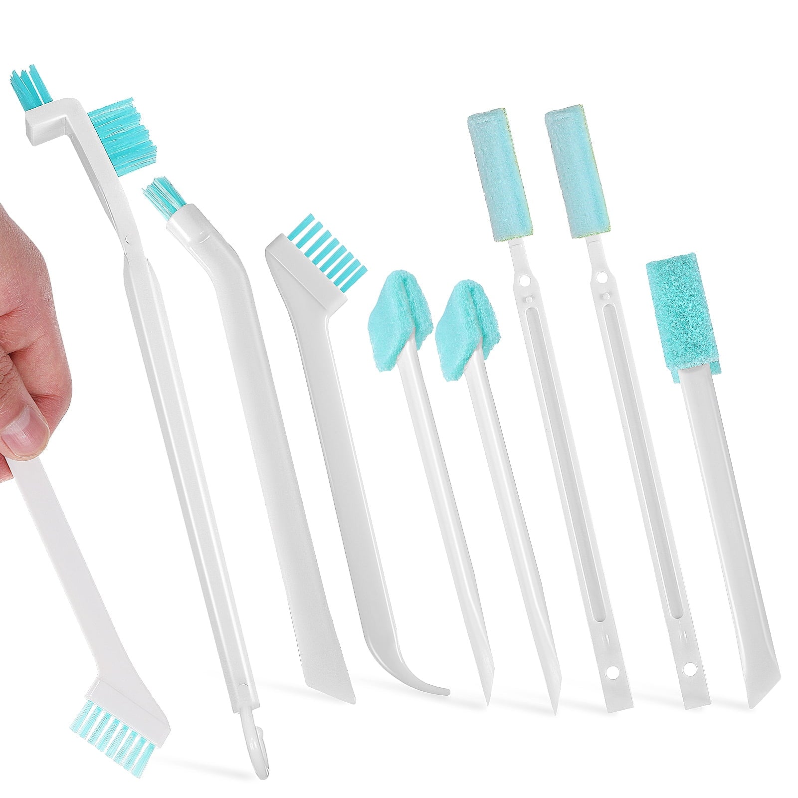 Cleaning Brush Set for Household Use with Durable Handles Assorted Color 1 Set