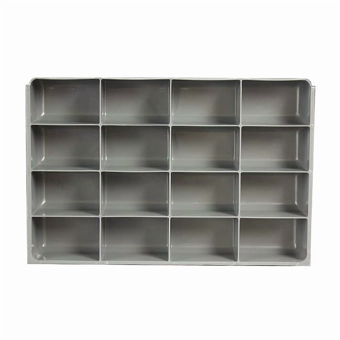 Durham Mfg DrwInsrt,Gry,16Cmptmnt,PlyPrp,Fit12"Box 124-95-16-IND