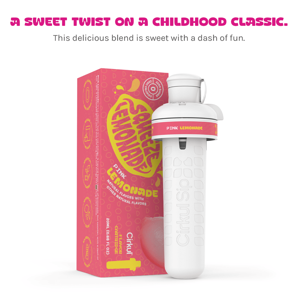 (3 pack)   Pink Lemonade Flavor Cartridge, Drink Mix, 1-Pack