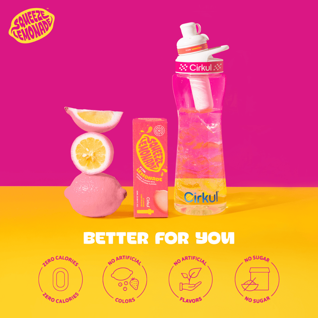 (3 pack)   Pink Lemonade Flavor Cartridge, Drink Mix, 1-Pack