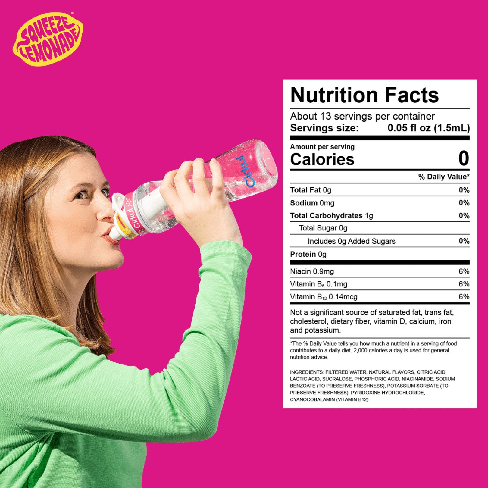 (3 pack)   Pink Lemonade Flavor Cartridge, Drink Mix, 1-Pack
