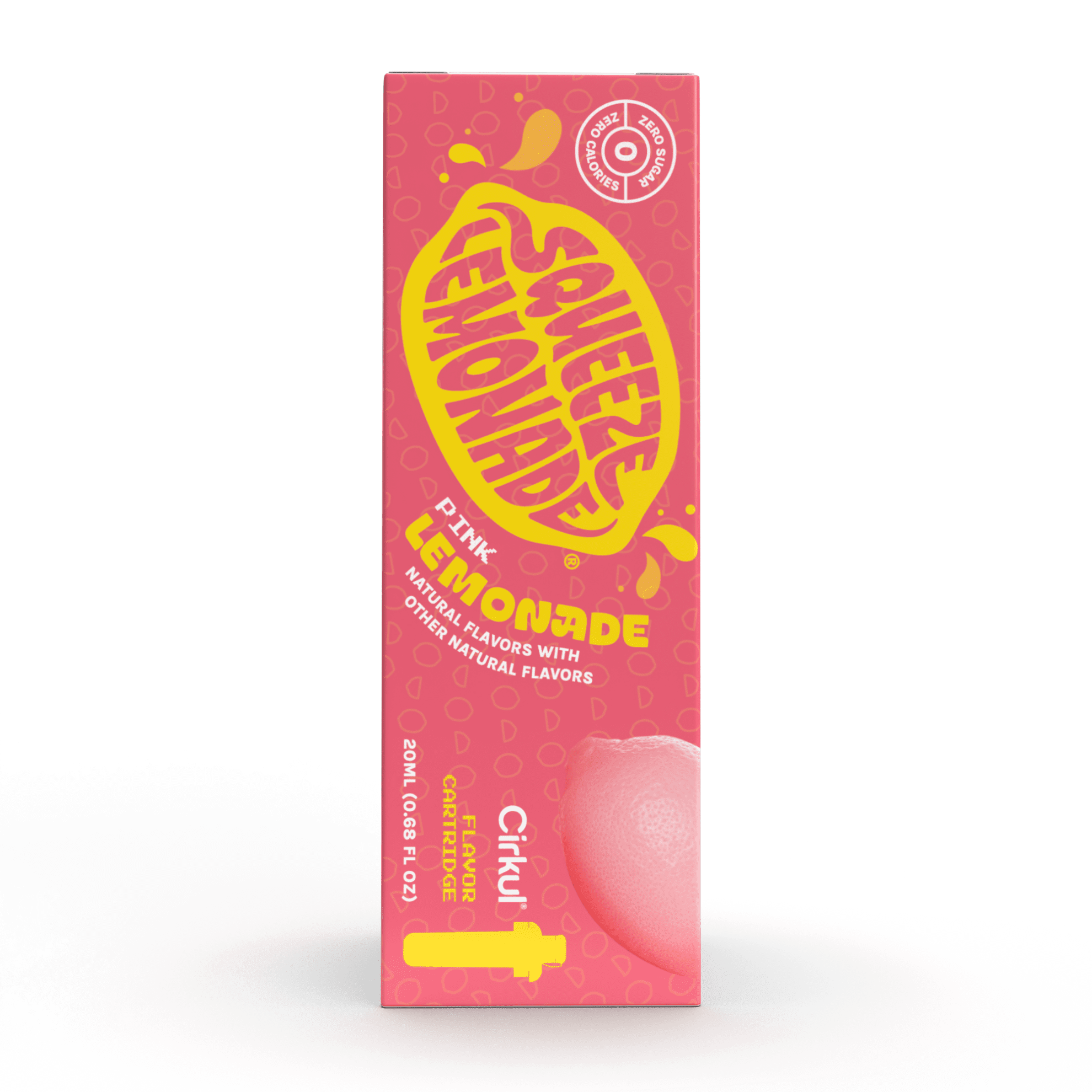 (3 pack)   Pink Lemonade Flavor Cartridge, Drink Mix, 1-Pack