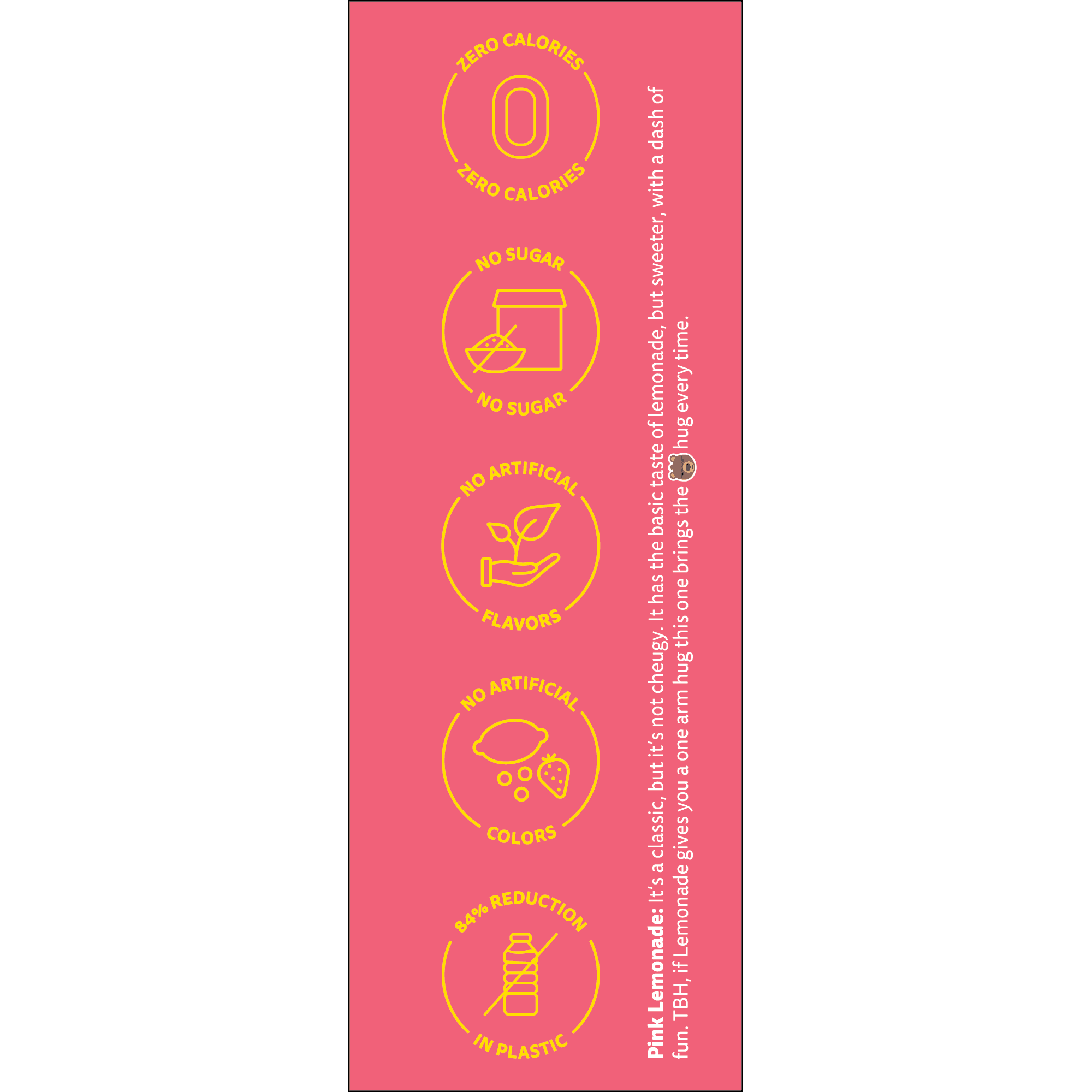 (3 pack)   Pink Lemonade Flavor Cartridge, Drink Mix, 1-Pack