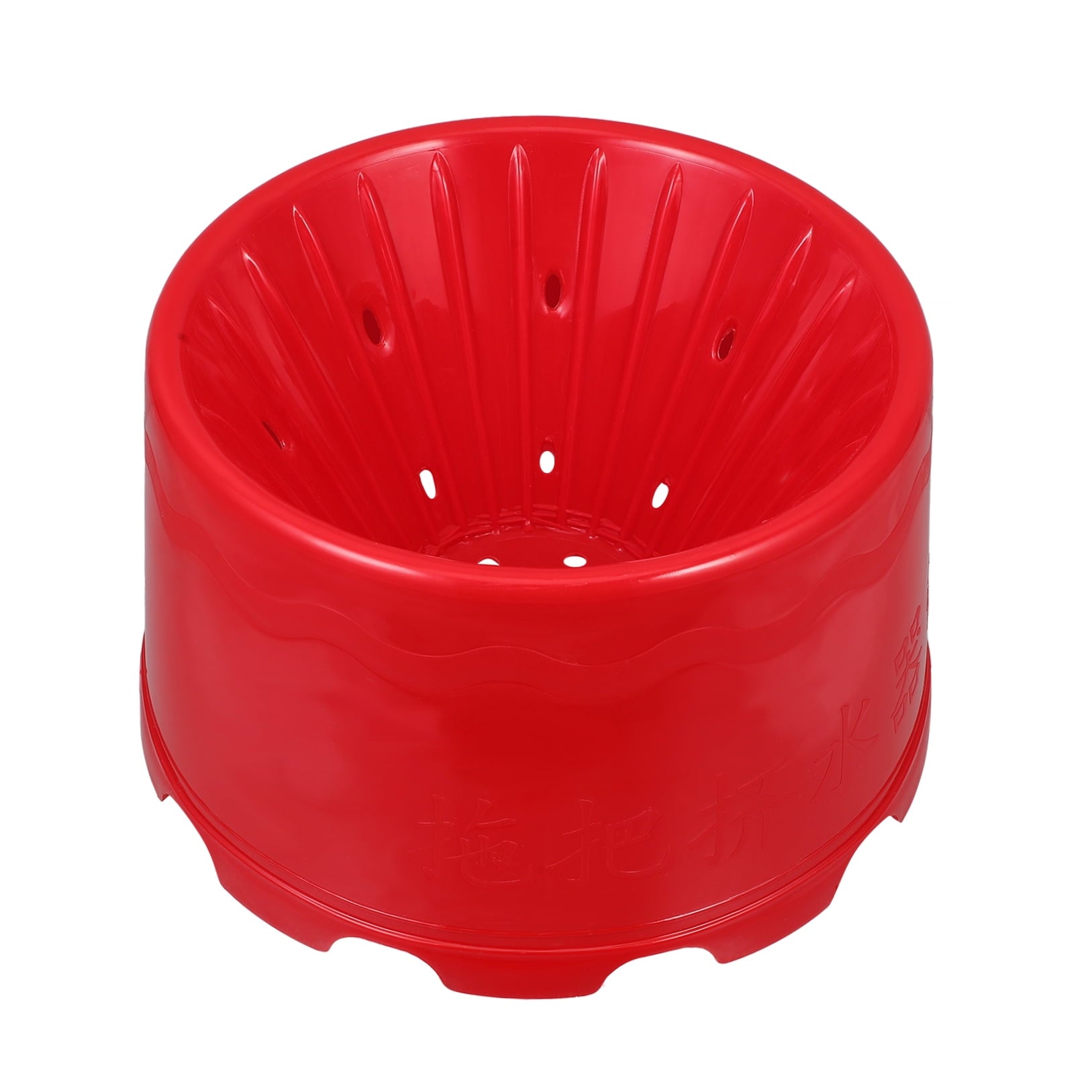 Small Squeegee Bucket with Mop for Doll House Cleaning, Old-Fashioned Water Pressing Truck, Compact and Rosy Design