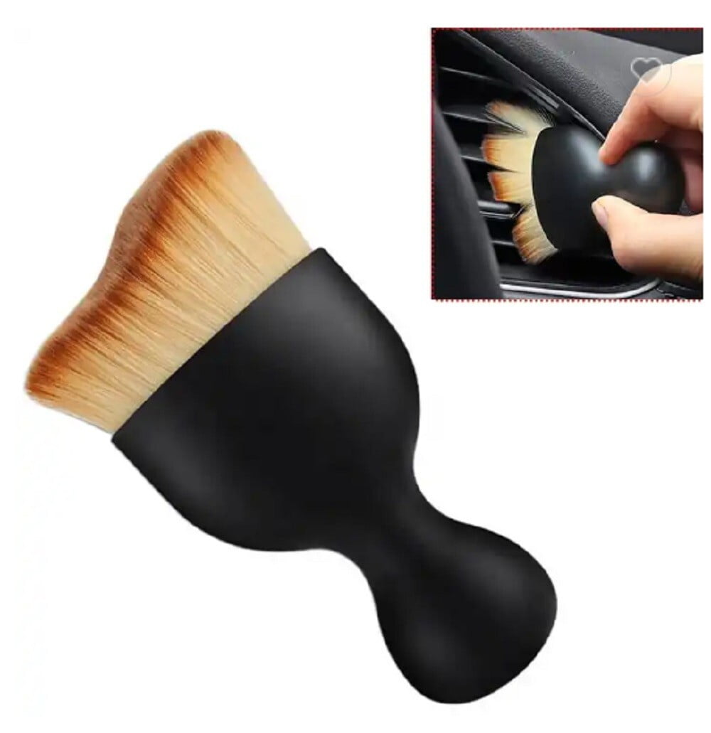 Soft Bristle Car Cleaning Tool for Dashboard –Auto Interior Detailing Dust Brush