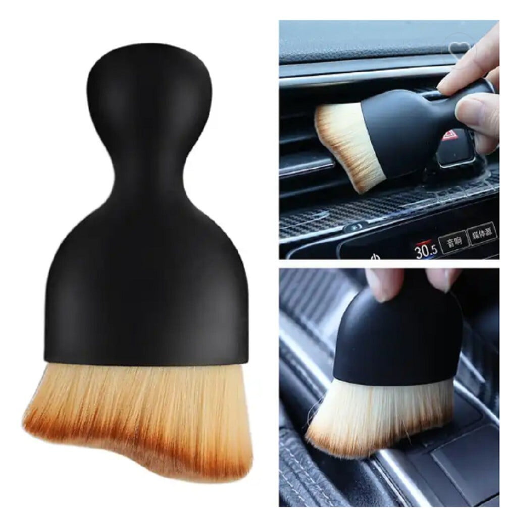 Soft Bristle Car Cleaning Tool for Dashboard –Auto Interior Detailing Dust Brush