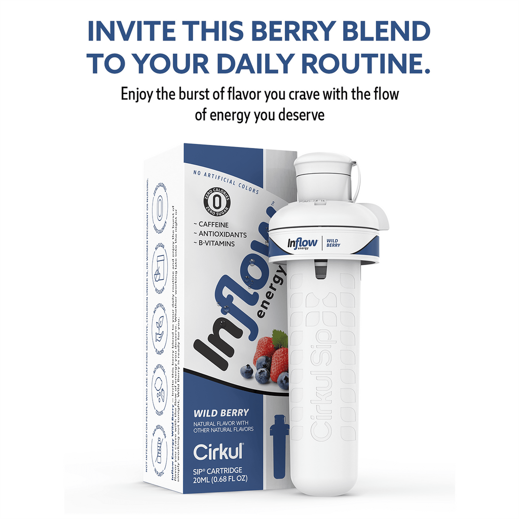 Energy Wild Berry Flavor Cartridge, Drink Mix, 1-Pack