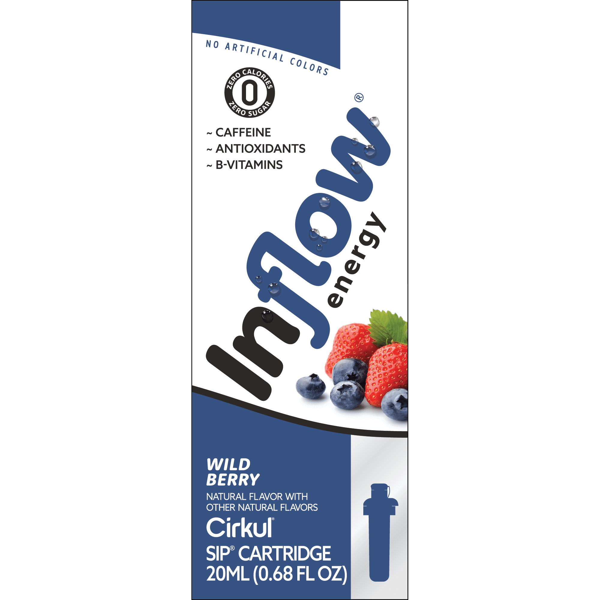 Energy Wild Berry Flavor Cartridge, Drink Mix, 1-Pack