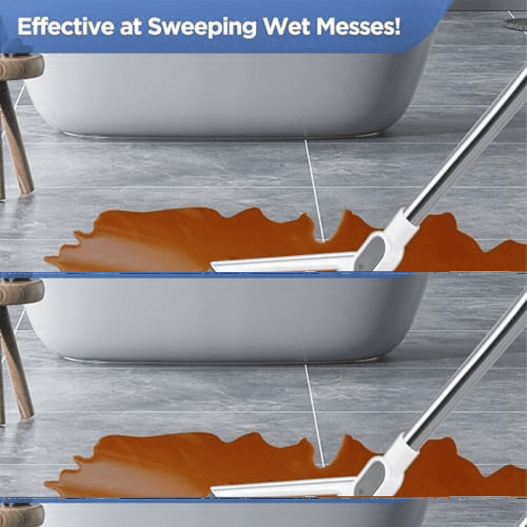 Multifunction Magics Broom, Squeegee Broom for Floor, Rubber Broom, Silicone Broom for Floor Cleaning