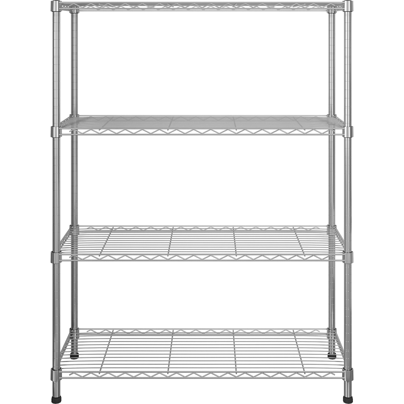 6-Tier Heavy-Duty Adjustable Storage Shelf with Wheels &amp; Leveling Feet, 200lbs/Layer Capacity, Black Iron Frame, 35.4"x15.7"x72.8" for Home/Commercial Use