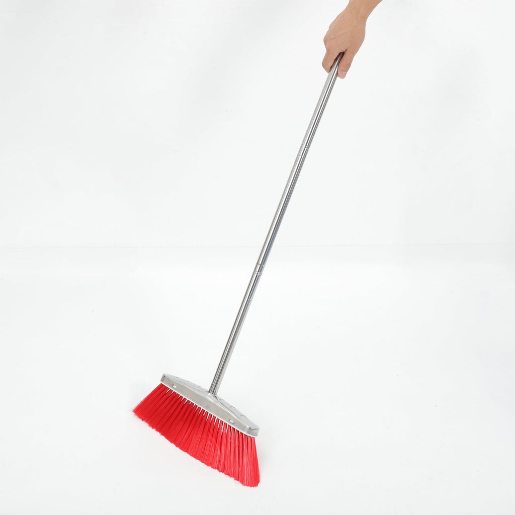 Stainless Steel Broom Brooms Floor Clean Broom Indoor Dust Broom Heavy Duty Floor Broom