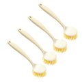 unbranded  4 Pcs Household Cleaning Tools Dish Brush Natural Bristles Beige