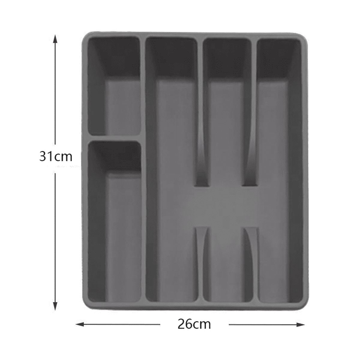 Drawer Kitchen Drawer Organizer Silverware Holder Utensil Organizer Cutlery Organizer Tray Plastic Flatware